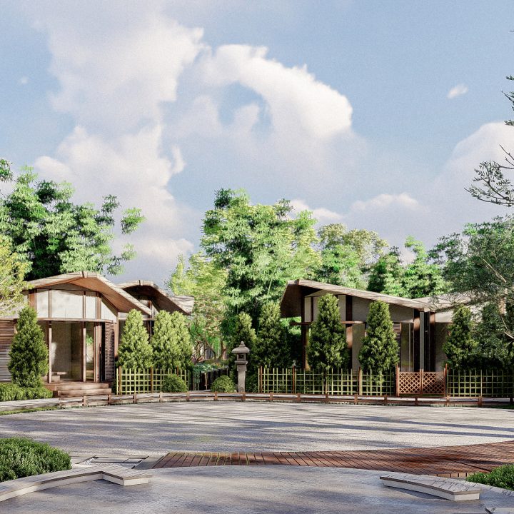 Vườn Tự Tại - Thiết kế khu tổ hợp chuyên đề Thiền tại Tp.Hồ Chí Minh