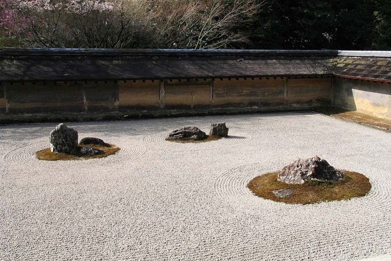 khu vườn thiền sư zen ryoan-ji