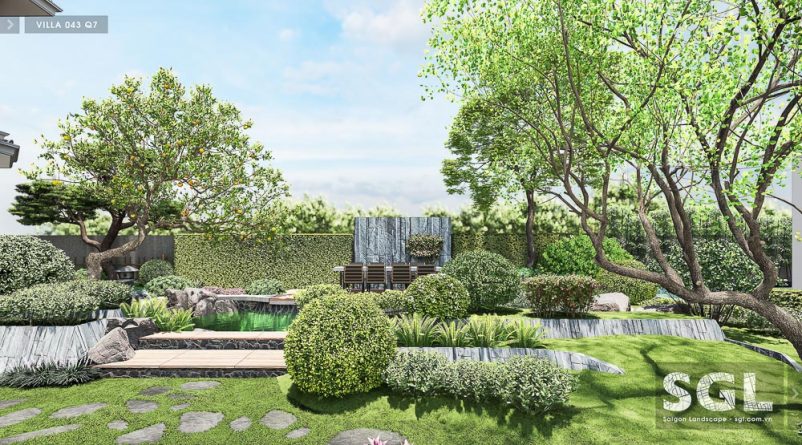 45 Mẫu sân vườn biệt thự xuất sắc nhất năm 2023