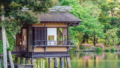 tinh hoa kiến trúc trà thất Nhật Bản