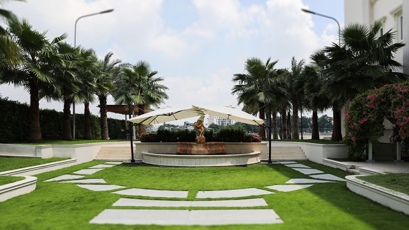 Dự án Thiết Kế Sân Vườn Biệt Thự Cổ Điển - Thảo Điền SGL