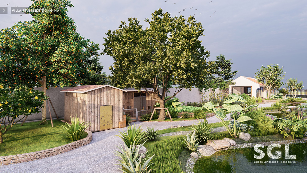 Dự án thiết kế nhà vườn Villa Riverside Đồng Nai