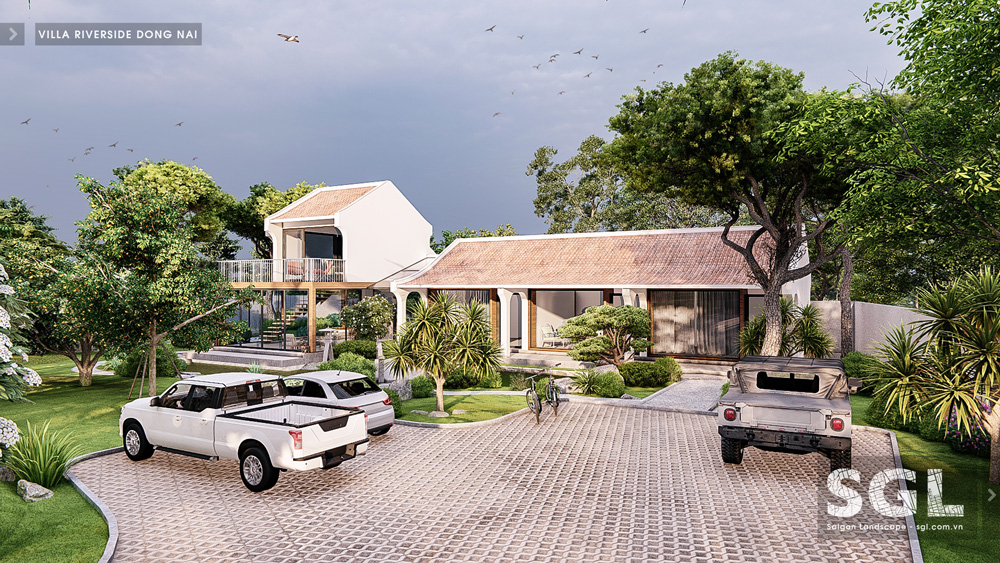 Dự án thiết kế nhà vườn Villa Riverside Đồng Nai