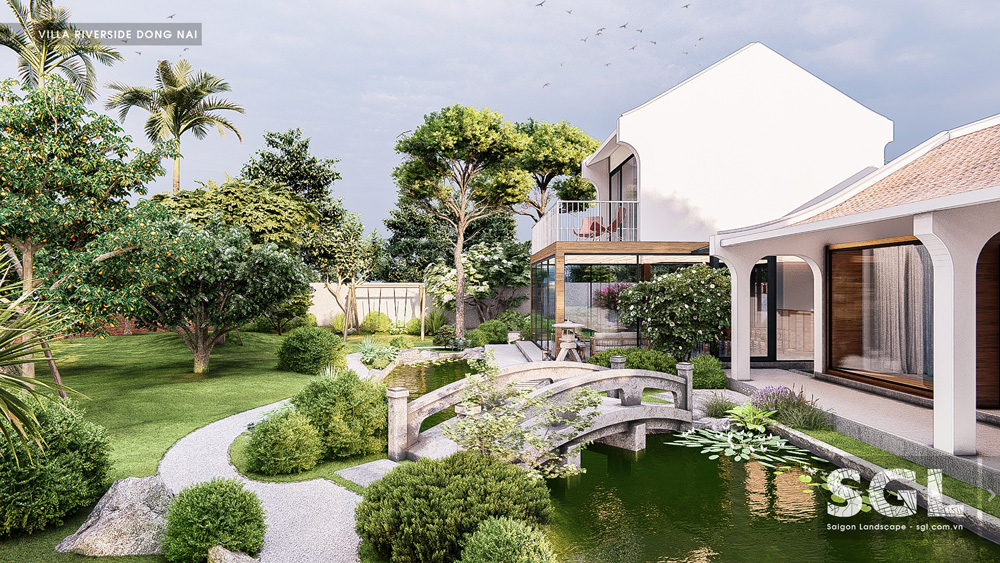Dự án thiết kế nhà vườn Villa Riverside Đồng Nai