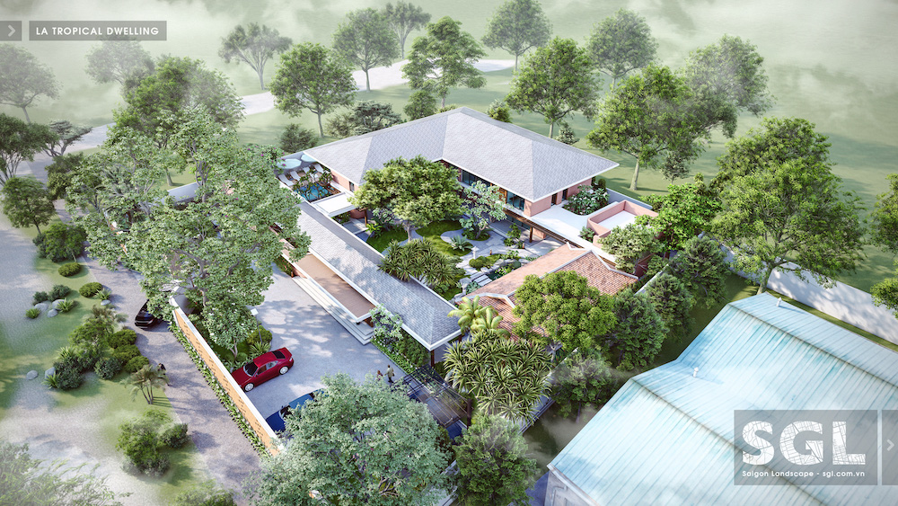 Top các mẫu thiết kế nhà vườn 1 tầng đẹp nhất 2022