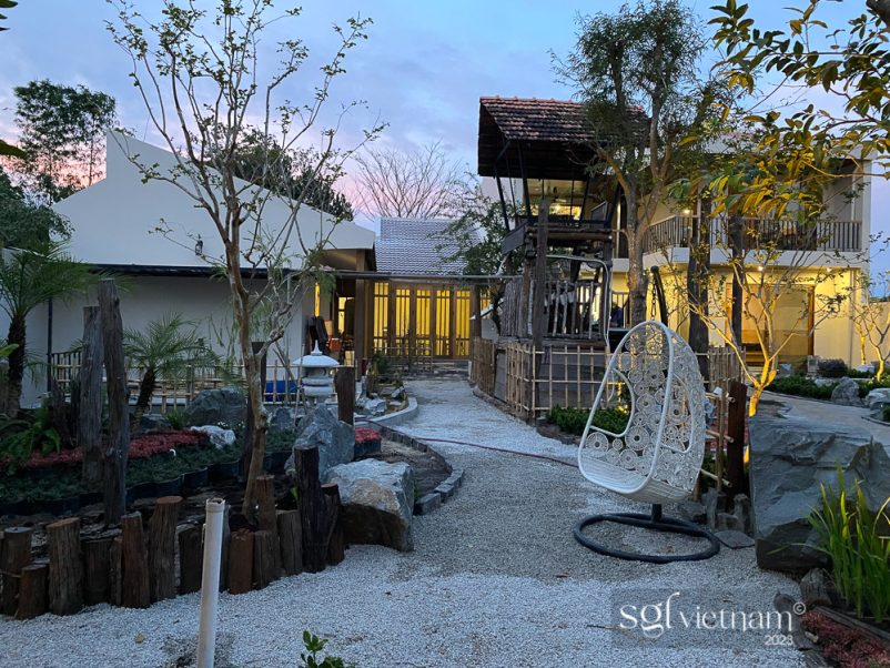 Dự án thiết kế quán cafe sân vườn Hồ Cốc Coffee Safari