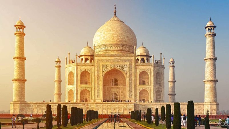 Taj Mahal ở Agra, Ấn Độ