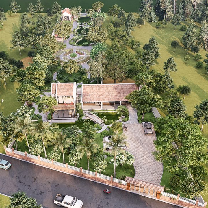 Dự án thiết kế nhà vườn Villa Riverside Đồng Nai