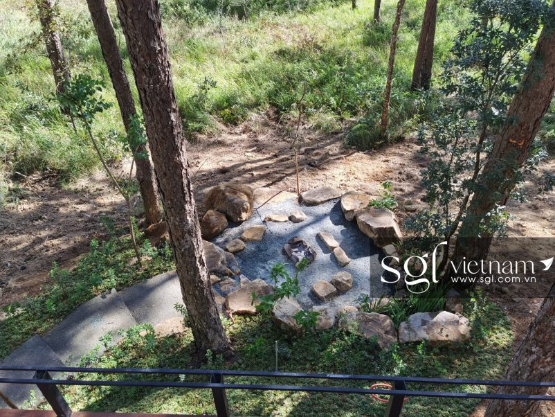 Dự án design & build cảnh quan nhà mẫu khu 10 - Làng Thong Dong