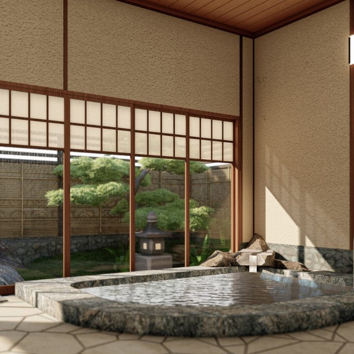 Dự án thiết kế onsen sân thượng Gò Vấp
