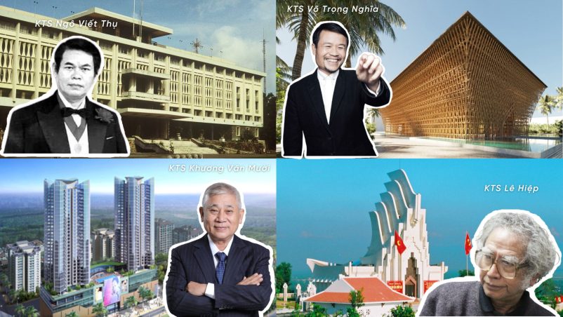 Top 10 kiến trúc sư nổi tiếng hàng đầu tại Việt nam